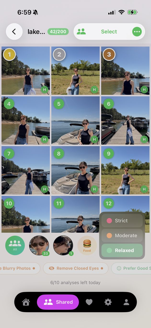AI Photo Ranking
